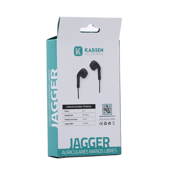 Auricular In Ear Jagger - Imagen 3