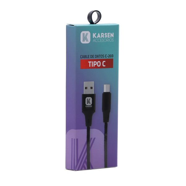 Cable de datos C-203 Tipo C